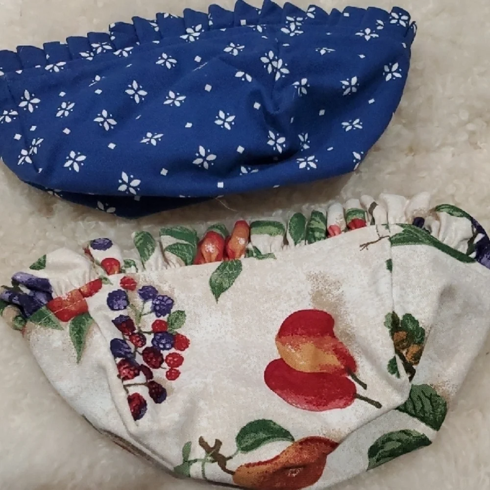 Longaberger Kids Face Masks in Blue and Floral